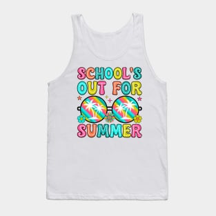 Schools Out For Summer Shirt, Happy Last Day Of School Shirt, Summer Holiday Shirt, End Of the School Year Shirt, Classmates Matching Tank Top